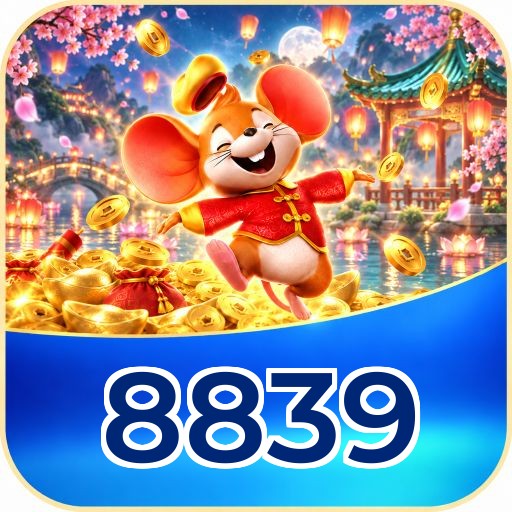 Catálogo de slots da 8839 com RTP médio de 96,52%